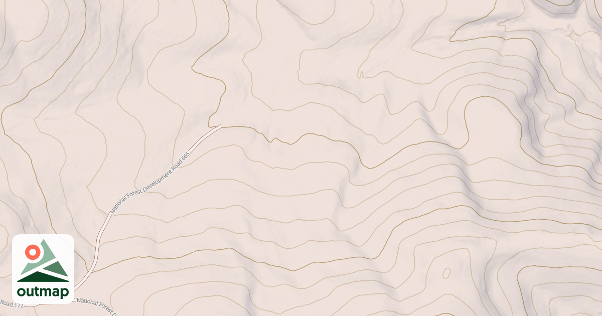 Map of CHICKEN CREEK RD