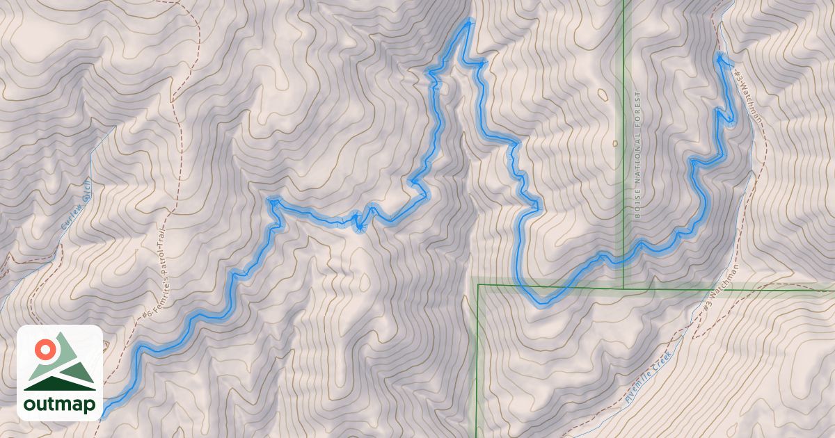 Map of #3 Watchman