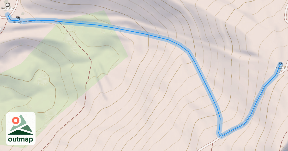 Map of Génépi