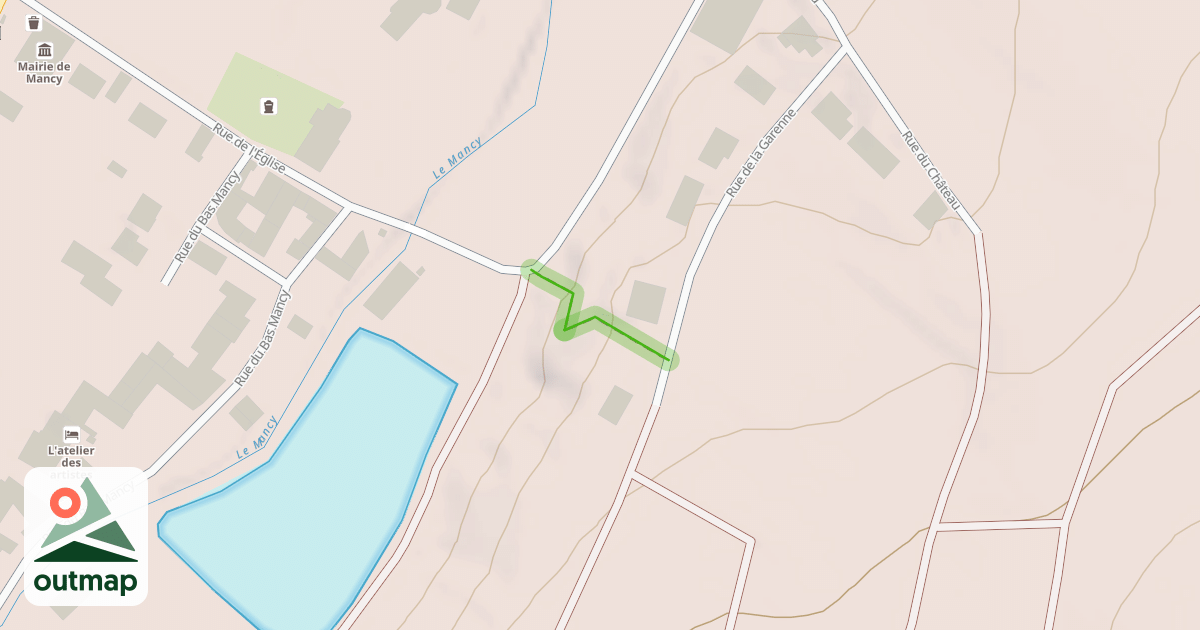 Map of Le Sentier des Cossiers