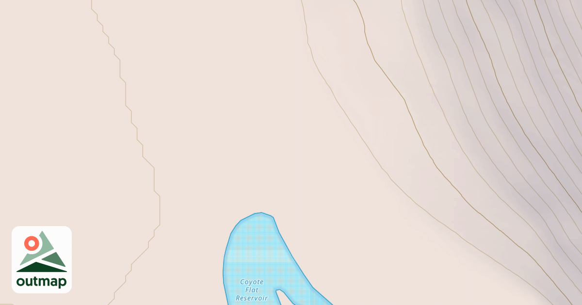 Map of COYOTE FLAT RESVR SPUR