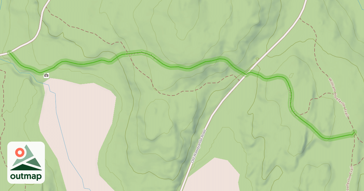 Map of Appalachian Trail