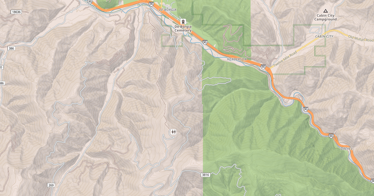 Map preview of MAYO CREEK