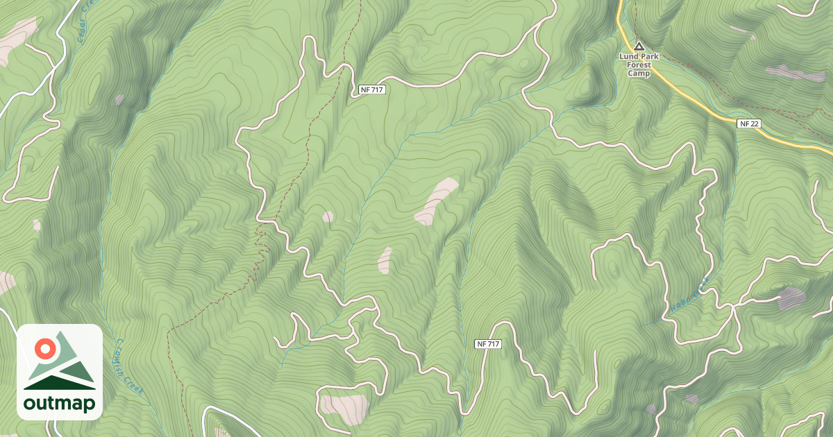 Map of DOG CREEK
