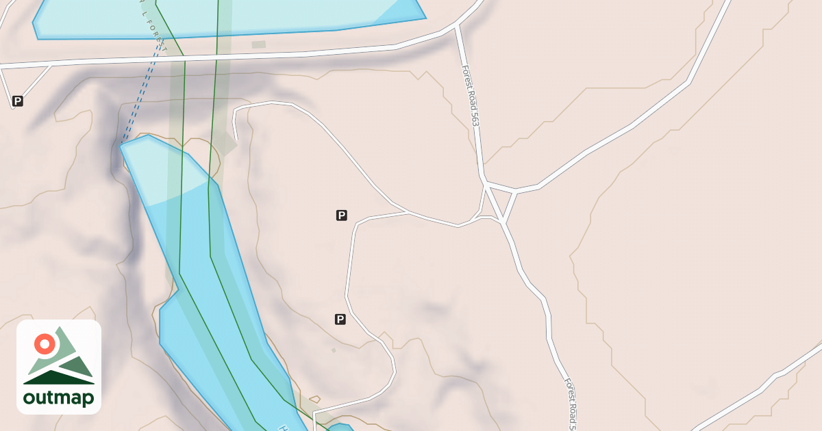 Map of BOX CANYON BOAT LAUNCH