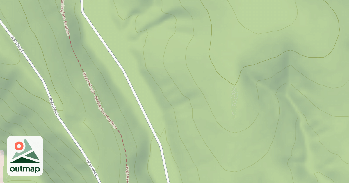 Map of SUTTON BLUFF ATV 13