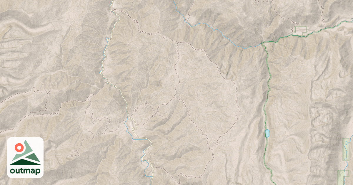 Map of Indian Ridge