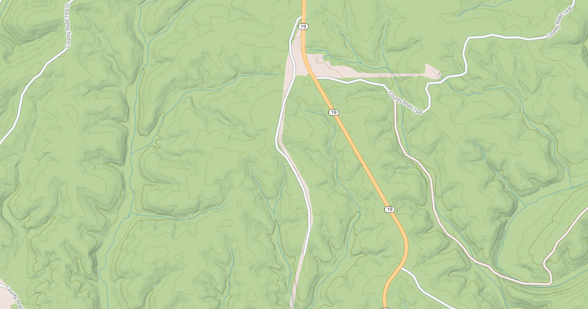 Map preview of POND HOLLOW