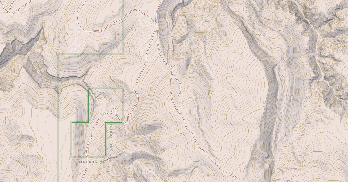 Map preview of MEDICINE MTN-LITTLE MTN
