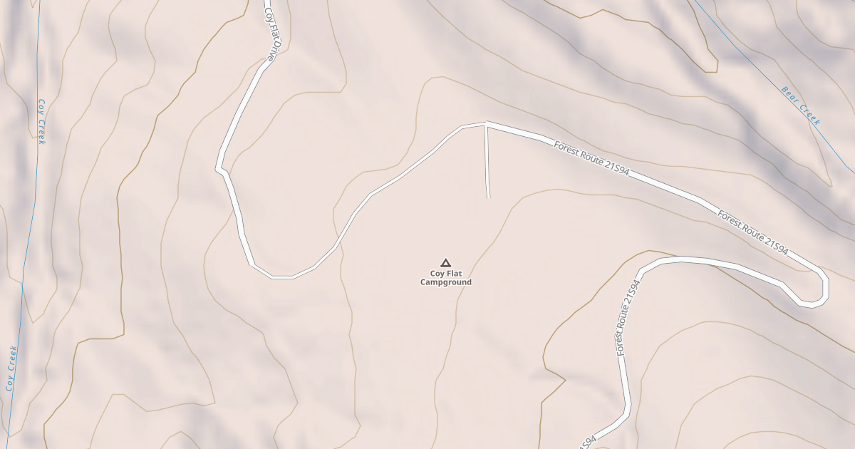 Map preview of COY FLAT C.G.