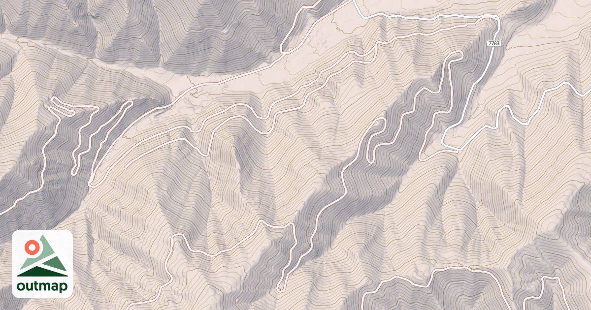 Map of MEADOW CREEK (NINEMILE)