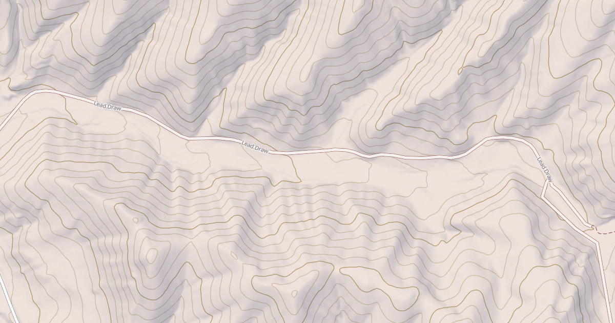 Map preview of Lead Draw