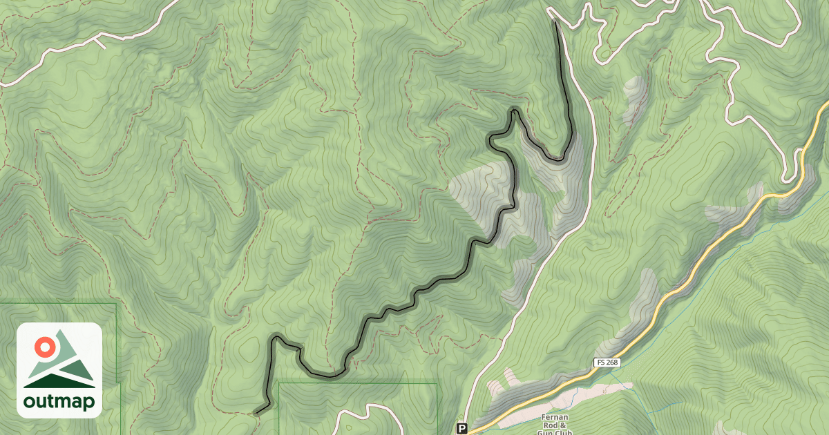 Map of Trail A