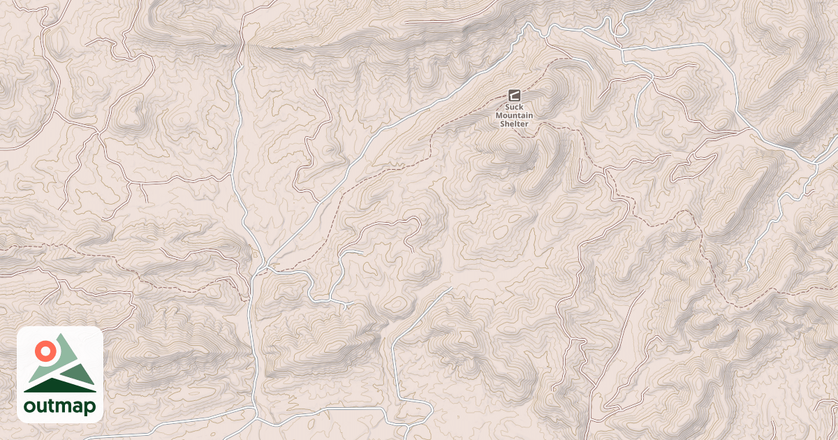 Map of MUDDY CREEK