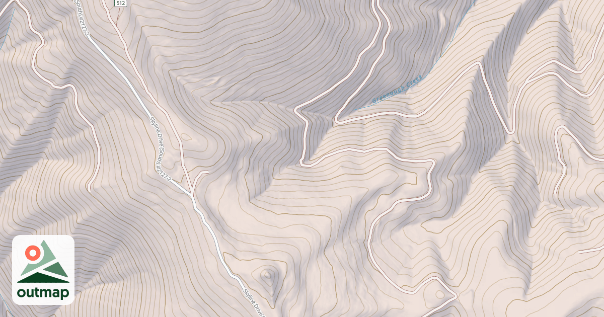 Map of UPPER GREENOUGH