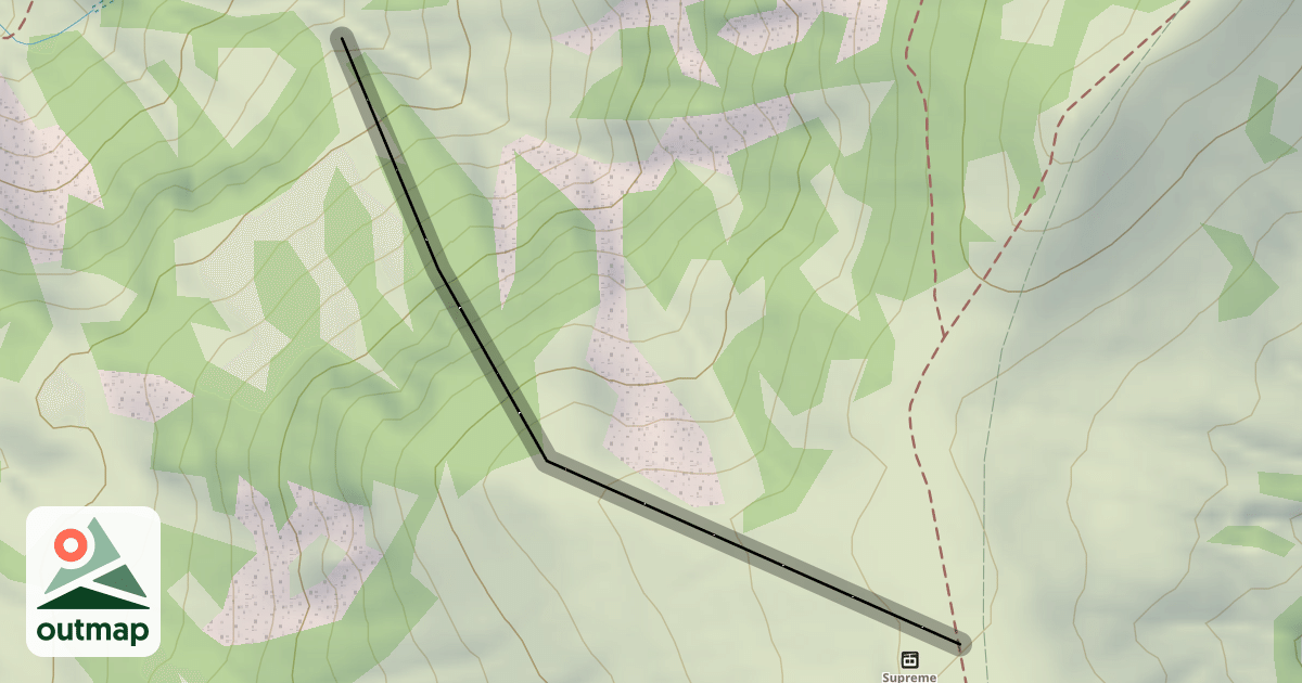 Map of Pine Glade