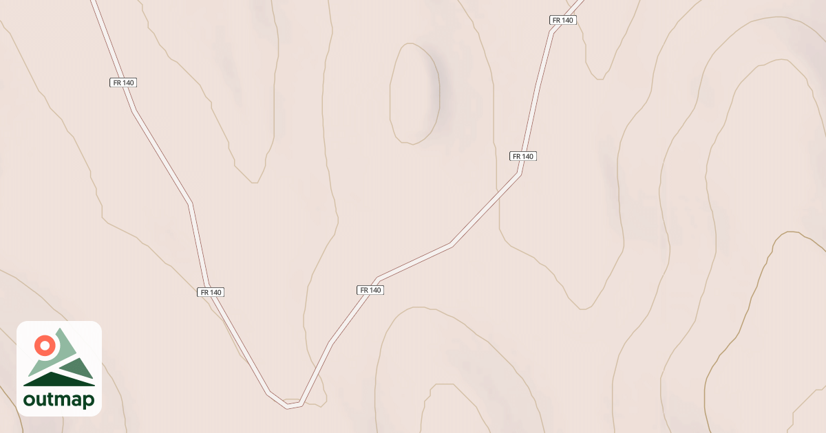 Map of USFS Motor Vehicle Use Map Roads {7CDDD069-B3D0-49F5-A3CD-4147CBA25D53}