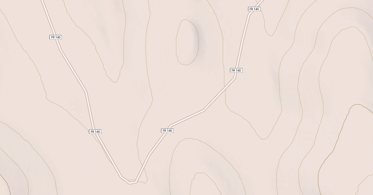 Map preview of USFS Motor Vehicle Use Map Roads {7CDDD069-B3D0-49F5-A3CD-4147CBA25D53}
