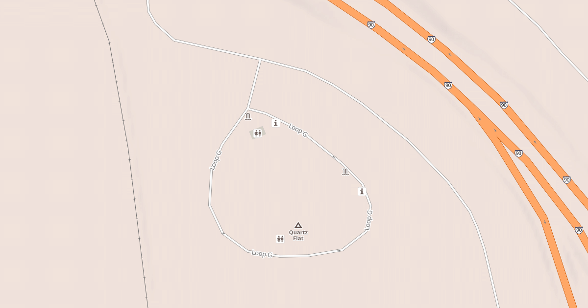 Map preview of QUARTZ FLAT CAMP LOOP G