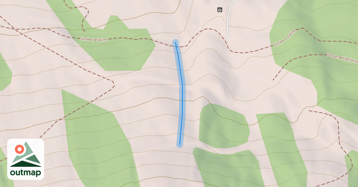 Map of Upper Kelly's