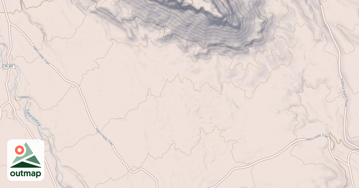Map of 41597