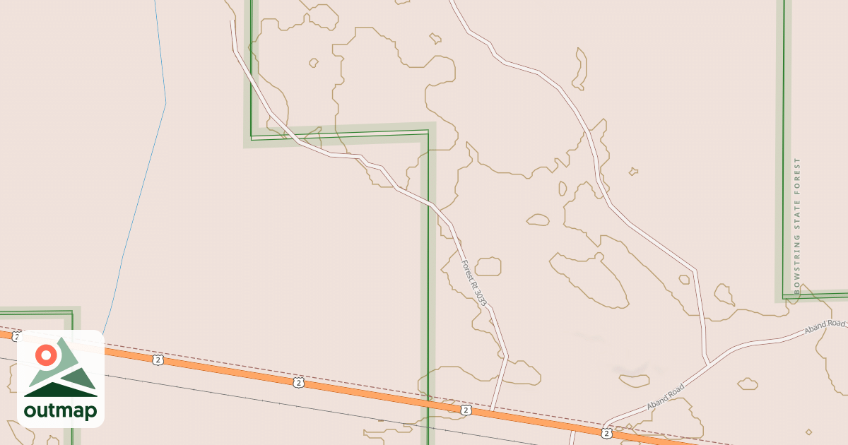 Map of BENA WEST