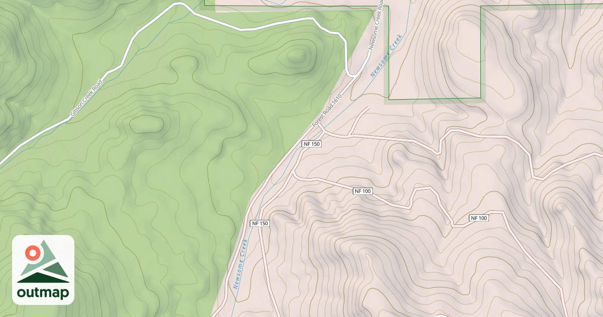 Map of USFS Motor Vehicle Use Map Roads {50F286D5-500E-48CB-80A2-3D200A2D19BE}