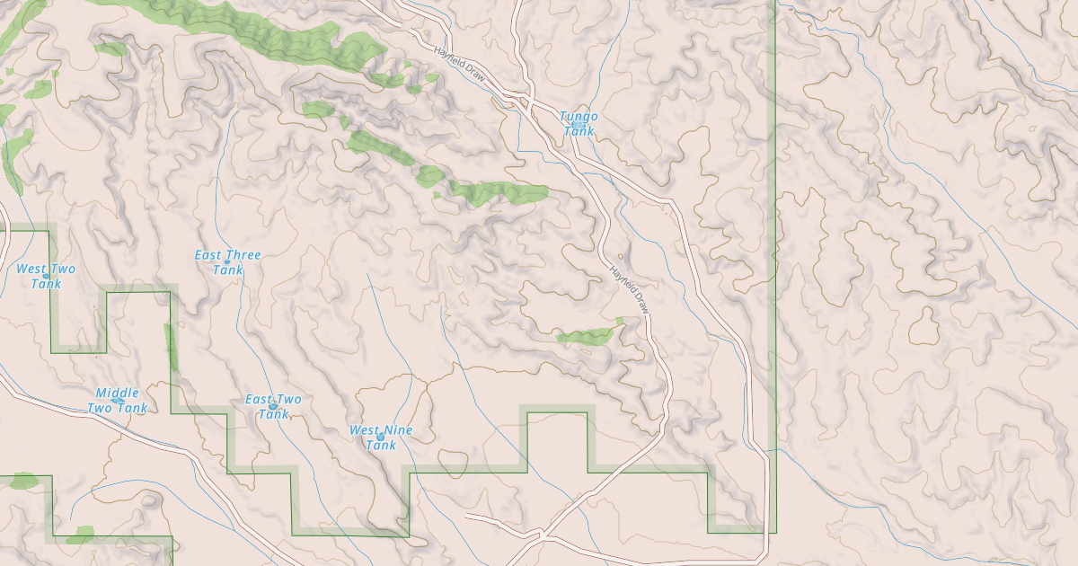 Map preview of HAYFIELD DRAW