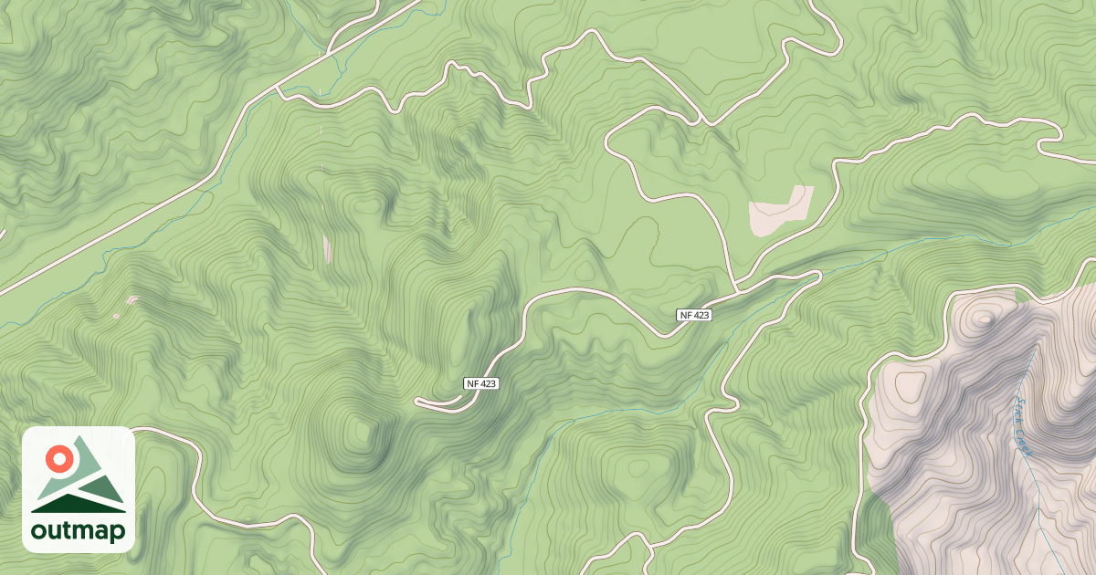 Map of FOUR HILLS