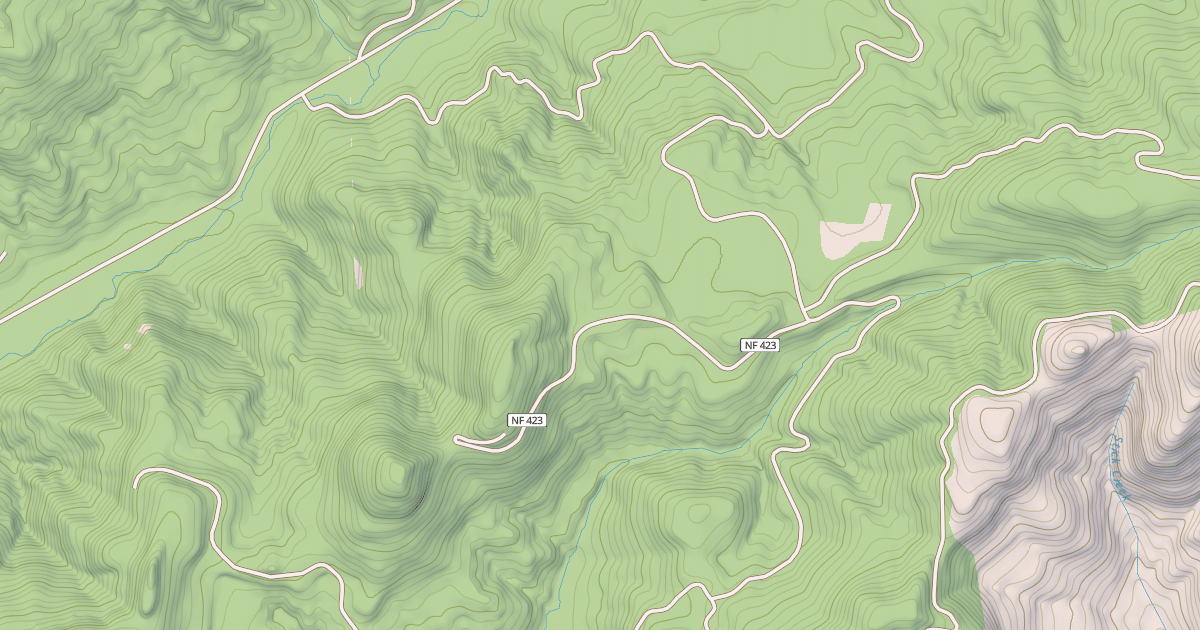 Map preview of FOUR HILLS