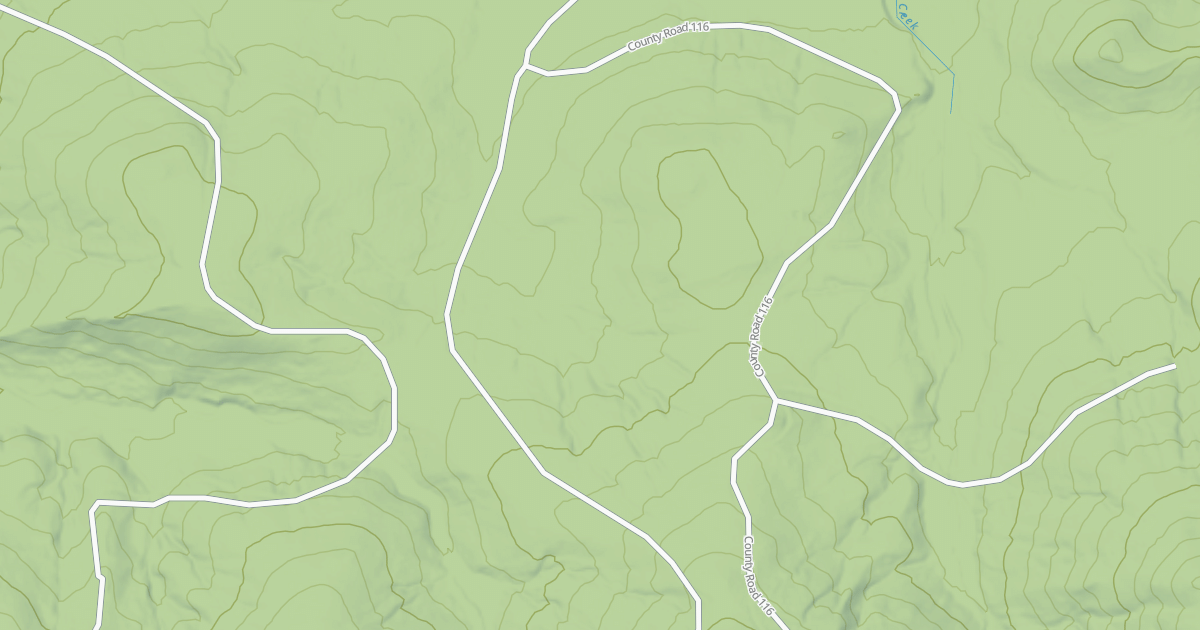 Map preview of OLD POWELL MTN