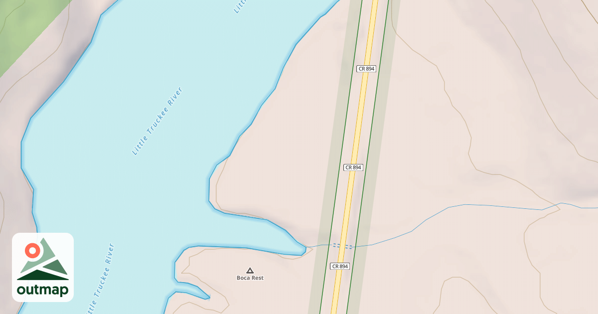 Map of BOCA REST NORTH CG