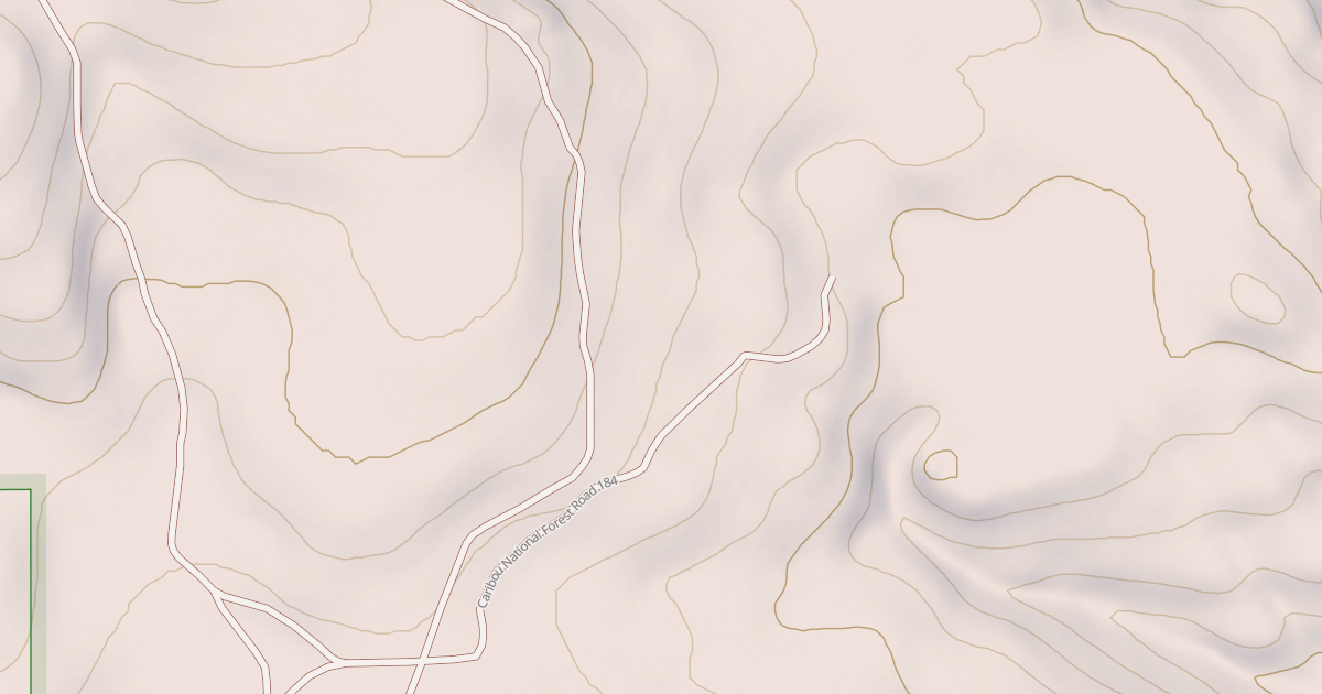 Map preview of Ed's Canyon Spur
