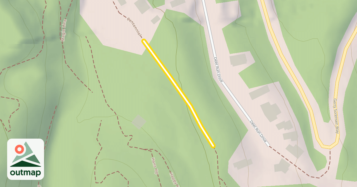 Map of Centennial