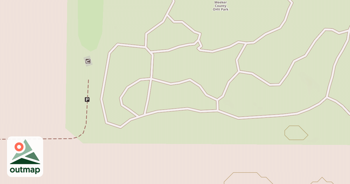 Map of Meeker County ATV/OHM Trails
