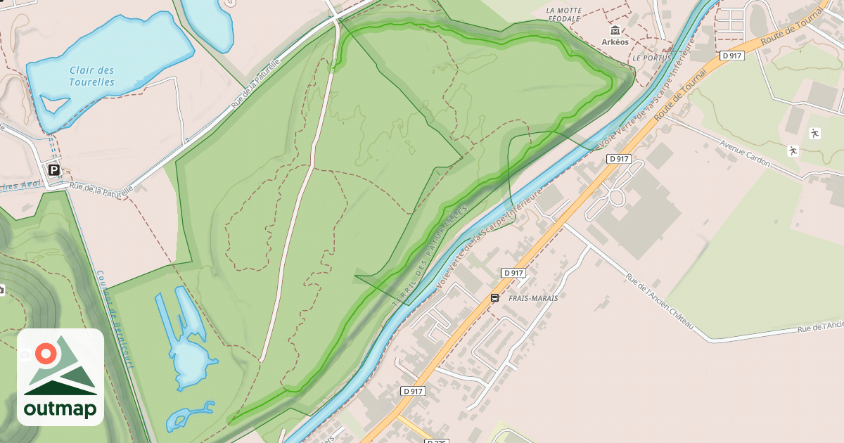 Map of Single des Paturelles