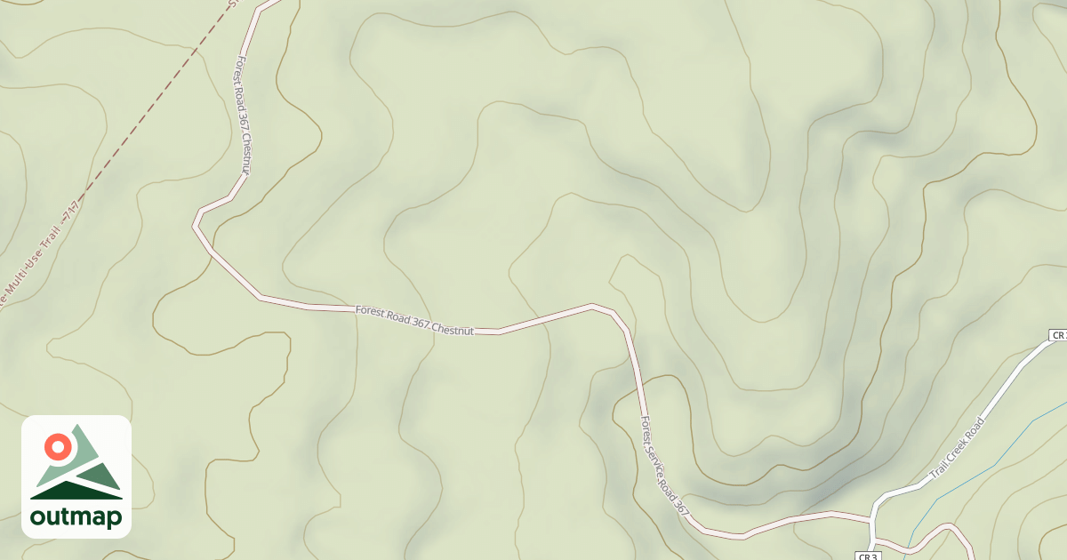 Map of CHESTNUT