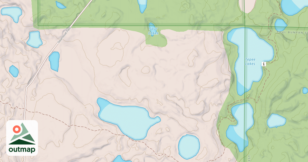 Map of Round River Drive