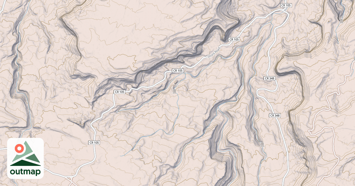Map of BLM National GTLF Public Motorized Roads 0b02224f-d735-487e-bc67-a9b2f3c78623