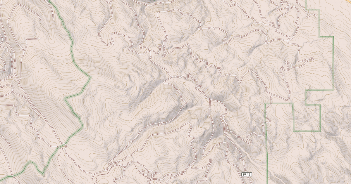 Map preview of Pole Creek Snowmobile