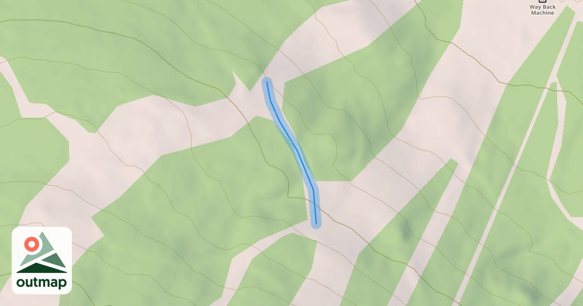 Map of Sherman's Pass