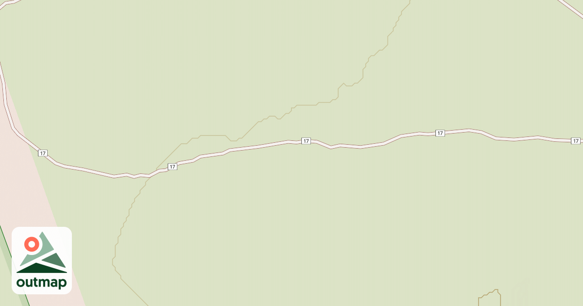 Map of Millican Plateau Tr 17