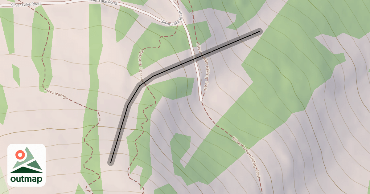 Map of Evergreen