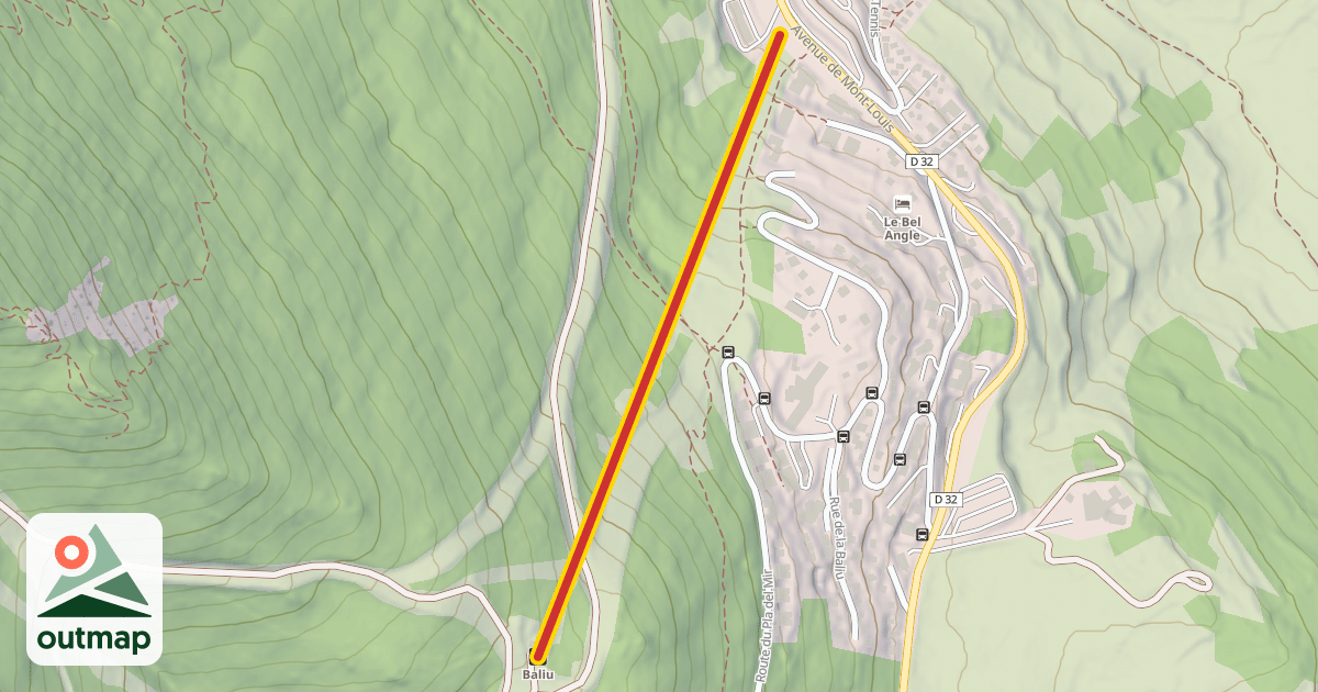 Map of Baliu