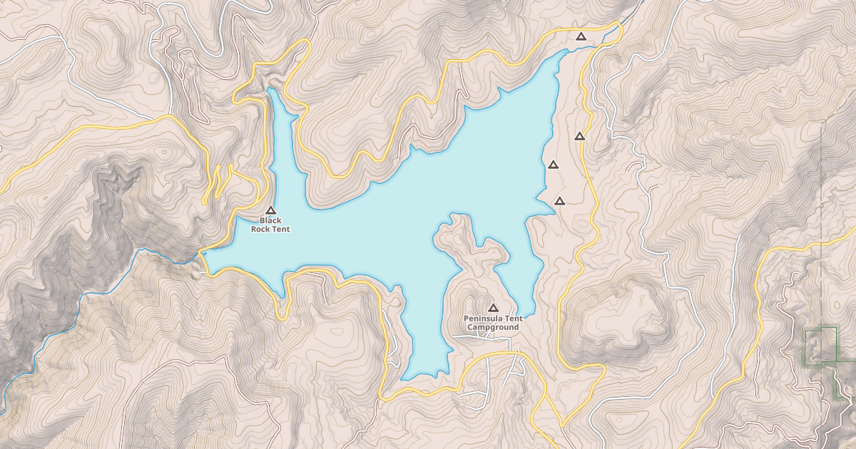 Map preview of BLACK ROCK CREEK