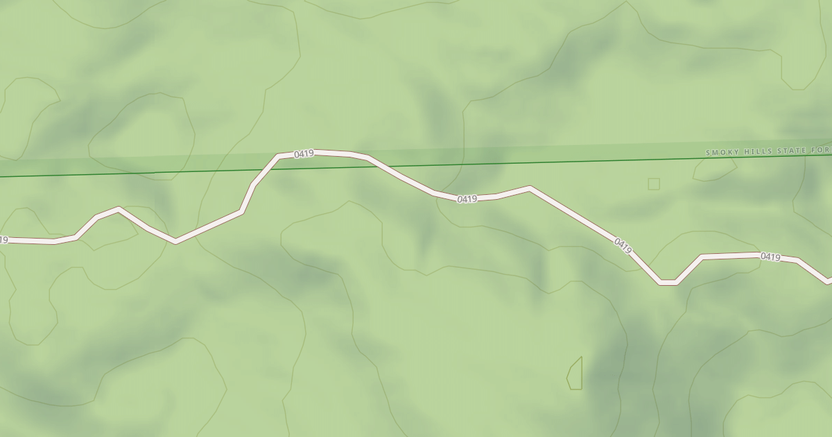 Map preview of Smoky Hills