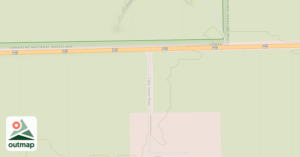 Map of FALLAS STATION