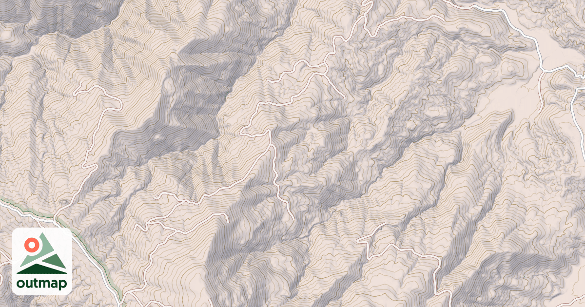 Map of NO NAME RIDGE