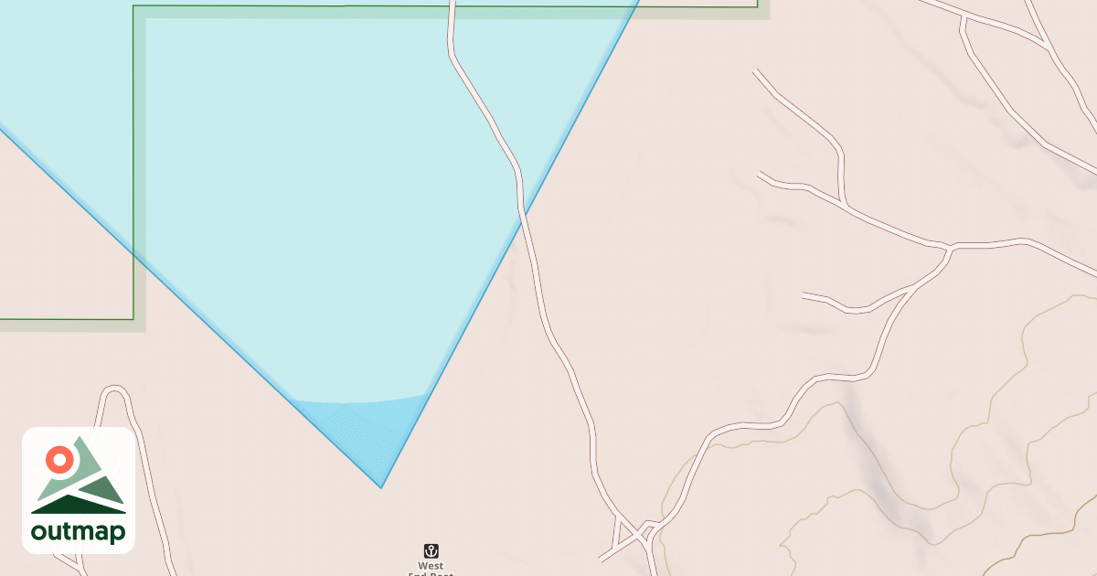 Map of WEST END SPUR B