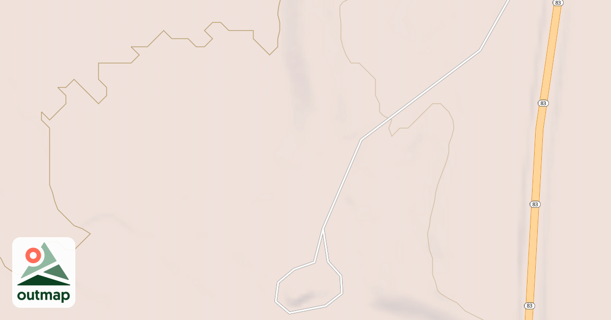 Map of LOST CREEK FLAT
